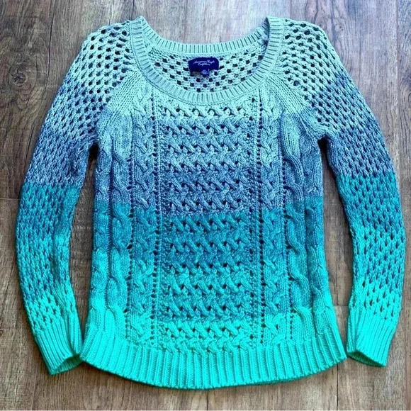 American Eagle Outfitters Multi Color Sweater So Cute - Picture 8 of 10